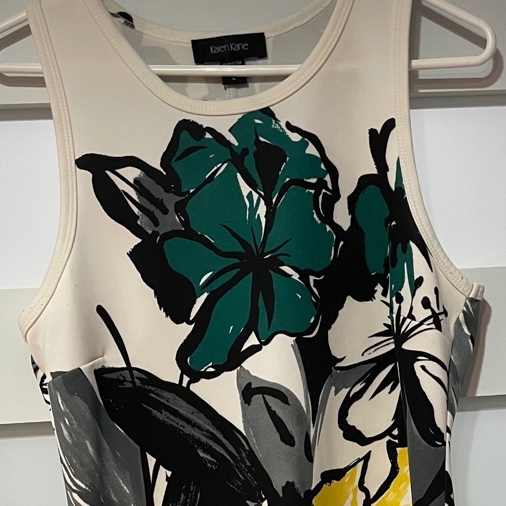 Floral tank dress